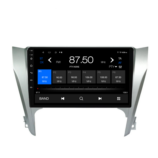 Toyota Camry (2012-2014) Plug & Play Head Unit Upgrade Kit: Car Radio with Wireless & Wired Apple CarPlay & Android Auto