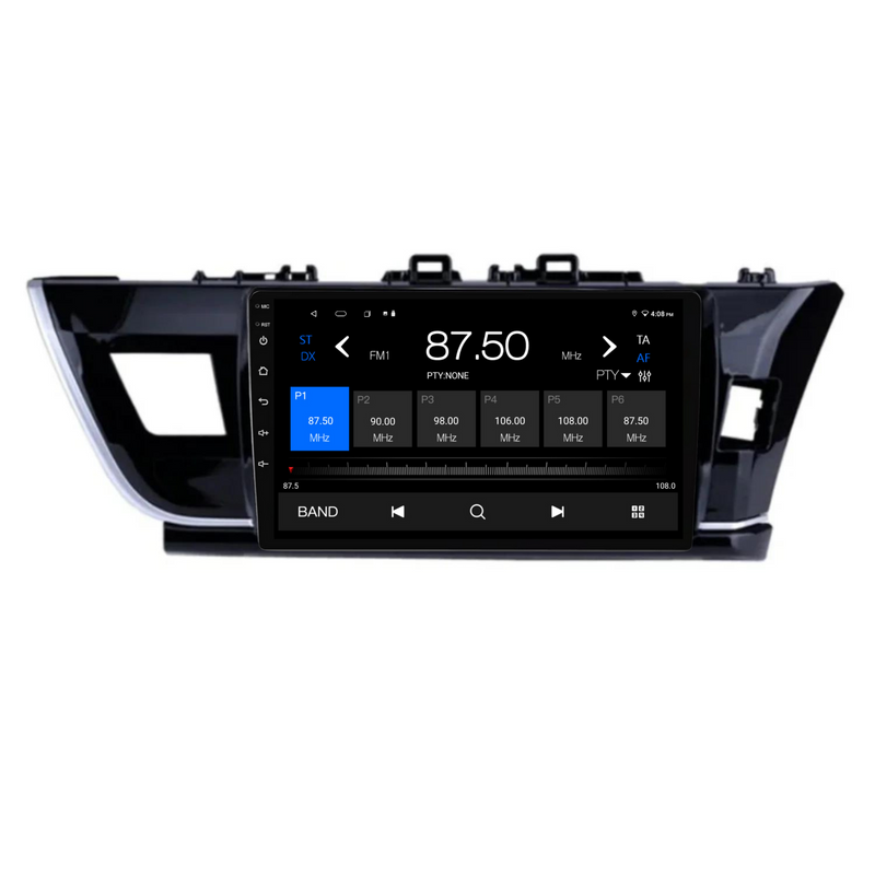 Load image into Gallery viewer, Toyota Corolla Sedan (2013-2016) Plug &amp; Play Head Unit Upgrade Kit: Car Radio with Wireless &amp; Wired Apple CarPlay &amp; Android Auto
