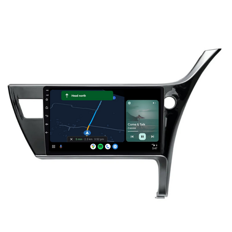 Load image into Gallery viewer, Toyota Corolla Hatch (2015-2018) Plug &amp; Play Head Unit Upgrade Kit: Car Radio with Wireless &amp; Wired Apple CarPlay &amp; Android Auto
