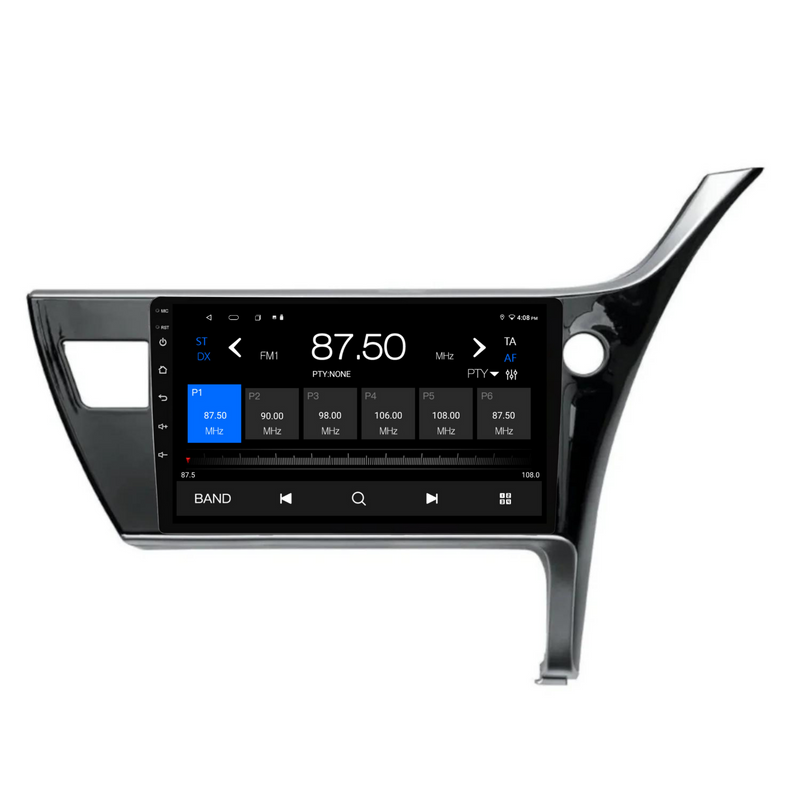 Load image into Gallery viewer, Toyota Corolla Sedan (2017-2019) Plug &amp; Play Head Unit Upgrade Kit: Car Radio with Wireless &amp; Wired Apple CarPlay &amp; Android Auto
