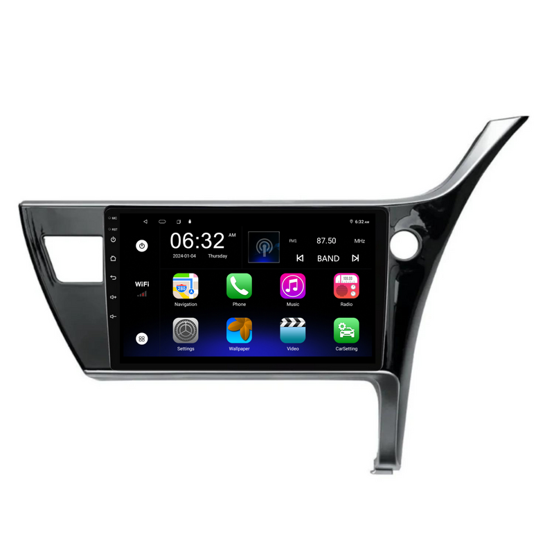 Load image into Gallery viewer, Toyota Corolla Hatch (2015-2018) Plug &amp; Play Head Unit Upgrade Kit: Car Radio with Wireless &amp; Wired Apple CarPlay &amp; Android Auto
