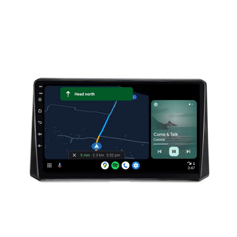 Load image into Gallery viewer, Toyota Corolla (2019-2022) Plug &amp; Play Head Unit Upgrade Kit: Car Radio with Wireless &amp; Wired Apple CarPlay &amp; Android Auto
