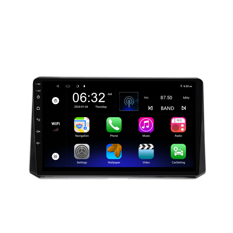 Load image into Gallery viewer, Toyota Corolla (2019-2022) Plug &amp; Play Head Unit Upgrade Kit: Car Radio with Wireless &amp; Wired Apple CarPlay &amp; Android Auto
