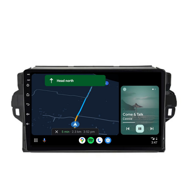 Load image into Gallery viewer, Toyota Fortuner (2016-2020) Plug &amp; Play Head Unit Upgrade Kit: Car Radio with Wireless &amp; Wired Apple CarPlay &amp; Android Auto
