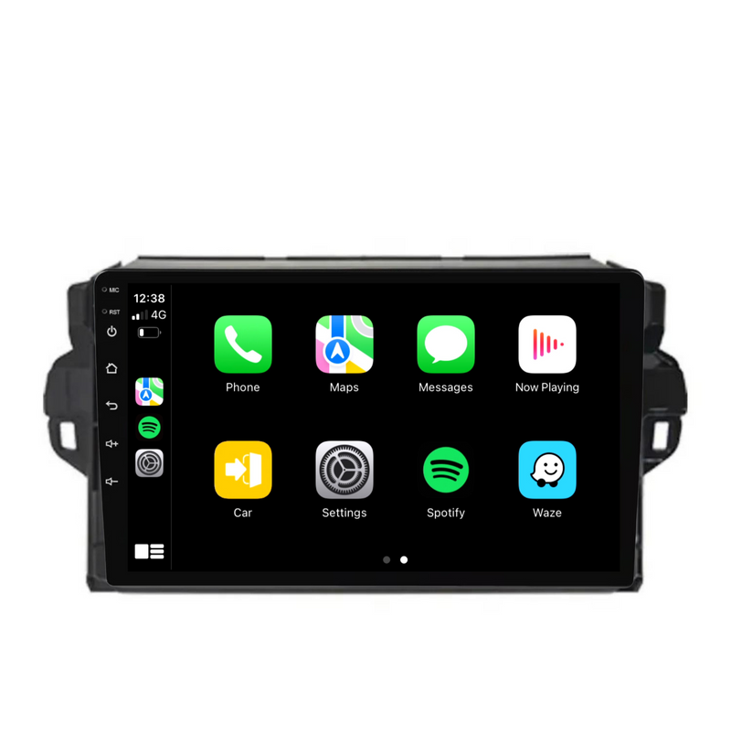 Load image into Gallery viewer, Toyota Fortuner (2016-2020) Plug &amp; Play Head Unit Upgrade Kit: Car Radio with Wireless &amp; Wired Apple CarPlay &amp; Android Auto
