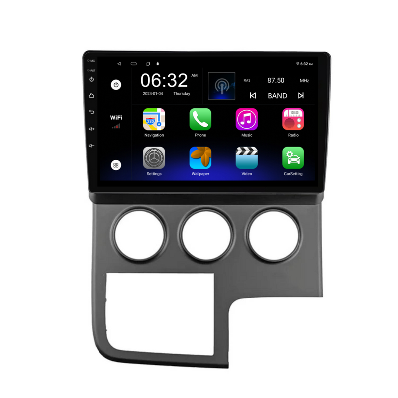 Load image into Gallery viewer, Toyota Hiace (2019-2022) Plug &amp; Play Head Unit Upgrade Kit: Car Radio with Wireless &amp; Wired Apple CarPlay &amp; Android Auto
