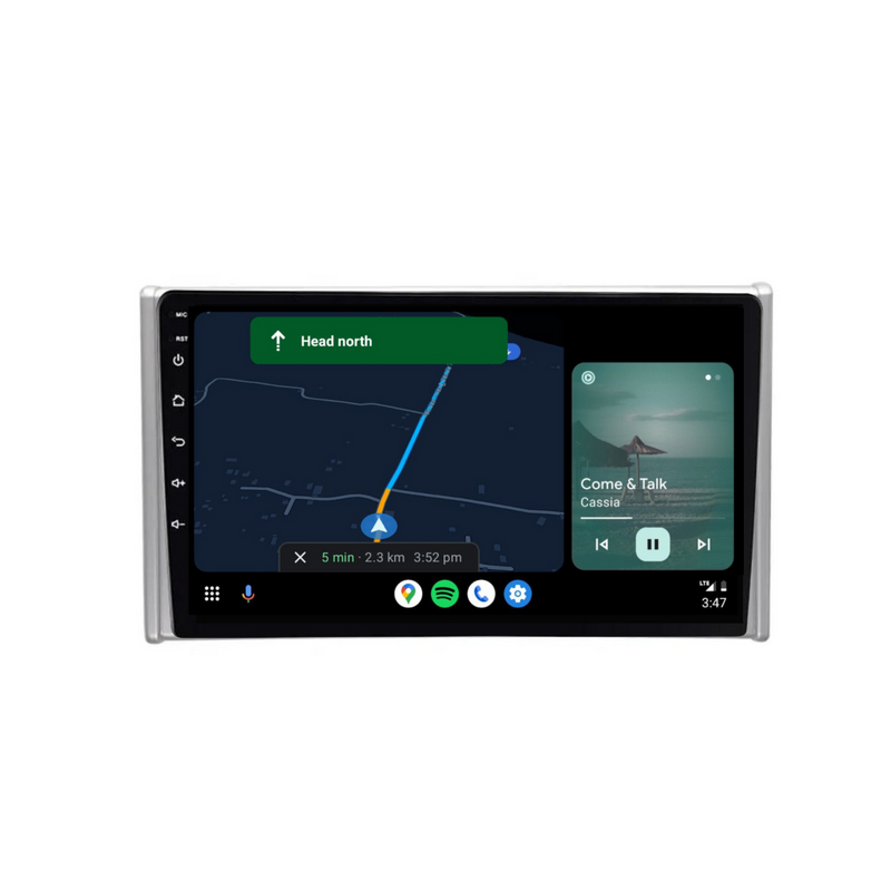 Load image into Gallery viewer, Toyota RAV4 (2019-2020) Plug &amp; Play Head Unit Upgrade Kit: Car Radio with Wireless &amp; Wired Apple CarPlay &amp; Android Auto
