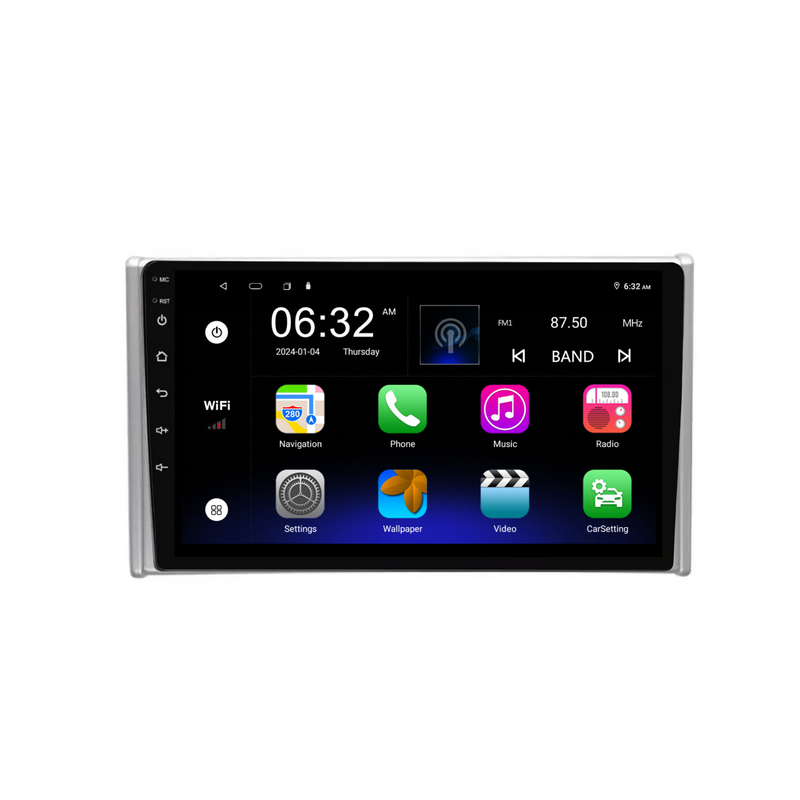 Load image into Gallery viewer, Toyota RAV4 (2019-2020) Plug &amp; Play Head Unit Upgrade Kit: Car Radio with Wireless &amp; Wired Apple CarPlay &amp; Android Auto
