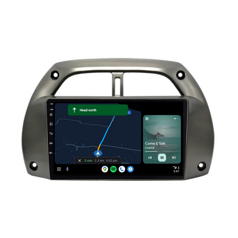 Load image into Gallery viewer, Toyota RAV4 (2001-2006) Plug &amp; Play Head Unit Upgrade Kit: Car Radio with Wireless &amp; Wired Apple CarPlay &amp; Android Auto
