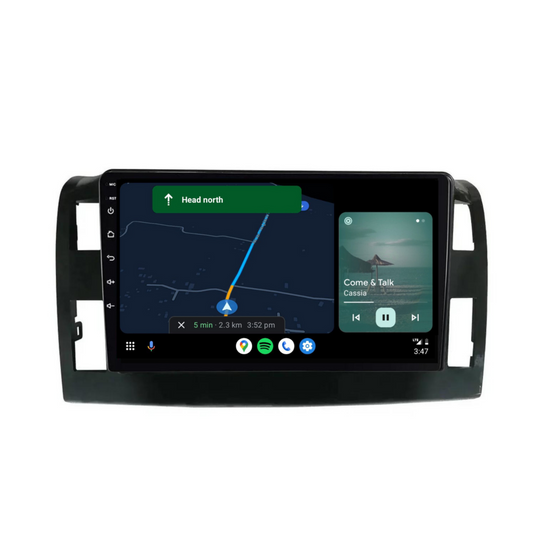 Toyota Tarago (2006-2015) Plug & Play Head Unit Upgrade Kit: Car Radio with Wireless & Wired Apple CarPlay & Android Auto