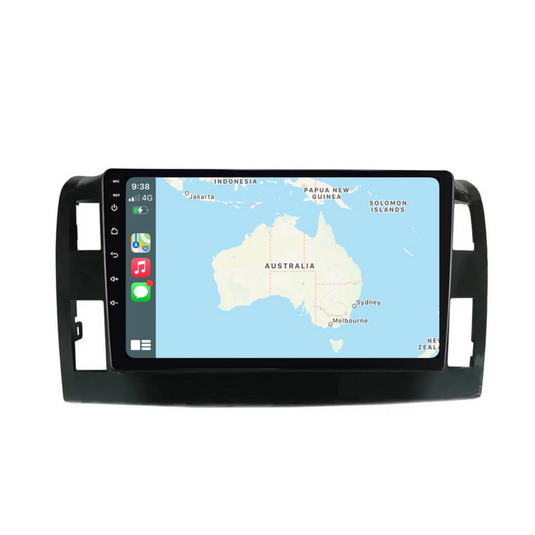 Toyota Tarago (2006-2015) Plug & Play Head Unit Upgrade Kit: Car Radio with Wireless & Wired Apple CarPlay & Android Auto