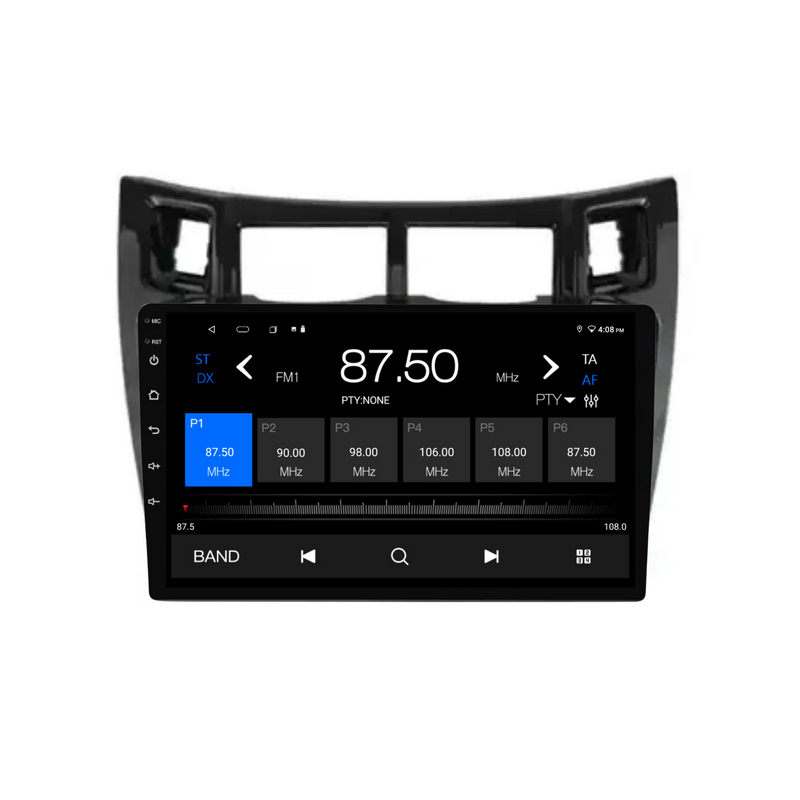 Load image into Gallery viewer, Toyota Yaris (2005-2011 Black) - Plug &amp; Play Head Unit Upgrade Kit: Car Radio with Wireless &amp; Wired Apple CarPlay &amp; Android Auto
