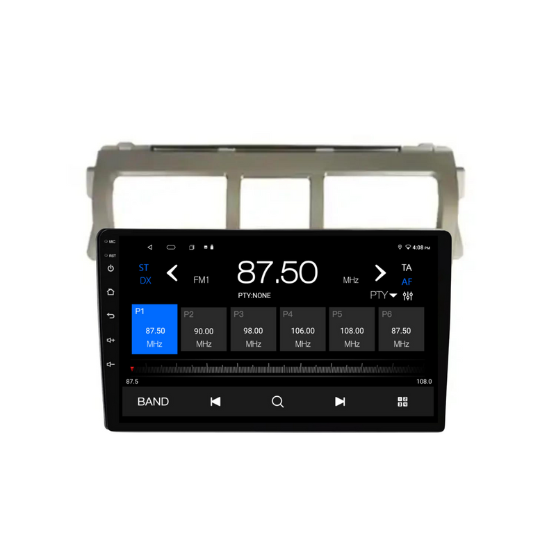 Load image into Gallery viewer, Toyota Yaris (2008-2012 Silver) - Plug &amp; Play Head Unit Upgrade Kit: Car Radio with Wireless &amp; Wired Apple CarPlay &amp; Android Auto
