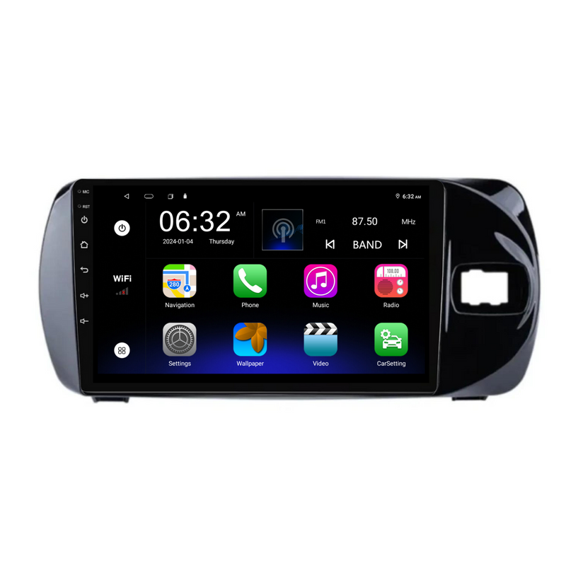 Load image into Gallery viewer, Toyota Yaris (2016-2020) Plug &amp; Play Head Unit Upgrade Kit: Car Radio with Wireless &amp; Wired Apple CarPlay &amp; Android Auto
