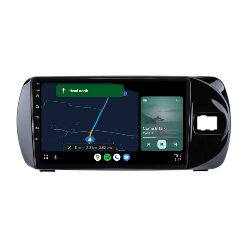 Load image into Gallery viewer, Toyota Yaris (2016-2020) Plug &amp; Play Head Unit Upgrade Kit: Car Radio with Wireless &amp; Wired Apple CarPlay &amp; Android Auto
