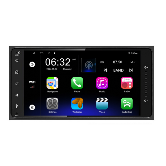 Toyota Universal Touchscreen Radio -  Plug & Play CarPlay & Android Auto Head Unit Upgrade