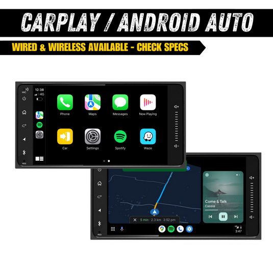 Toyota Universal Touchscreen Radio -  Plug & Play CarPlay & Android Auto Head Unit Upgrade