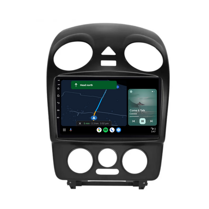 Load image into Gallery viewer, Volkswagen Beetle (2004-2010) Plug &amp; Play Head Unit Upgrade Kit: Car Radio with Wireless &amp; Wired Apple CarPlay &amp; Android Auto
