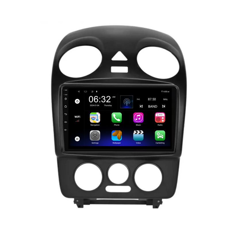 Load image into Gallery viewer, Volkswagen Beetle (2004-2010) Plug &amp; Play Head Unit Upgrade Kit: Car Radio with Wireless &amp; Wired Apple CarPlay &amp; Android Auto
