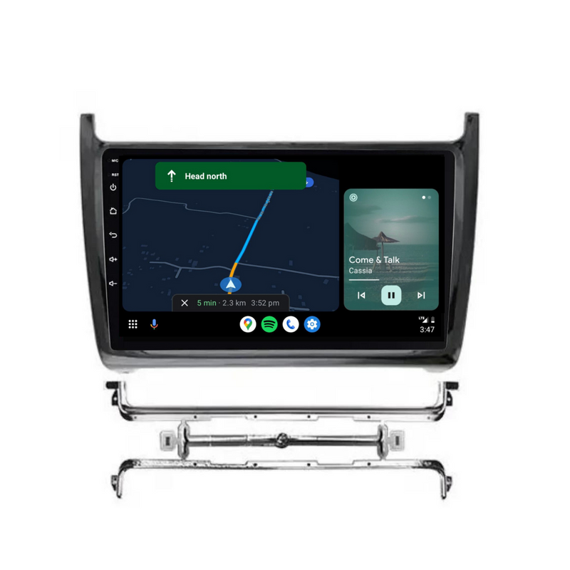 Load image into Gallery viewer, Volkswagen Polo (2011-2018) Plug &amp; Play Head Unit Upgrade Kit: Car Radio with Wireless &amp; Wired Apple CarPlay &amp; Android Auto
