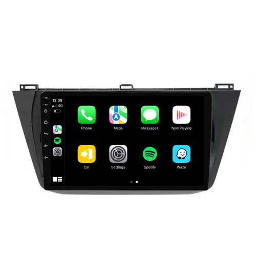 Volkswagen Tiguan (2016-2018) Plug & Play Head Unit Upgrade Kit: Car Radio with Wireless & Wired Apple CarPlay & Android Auto