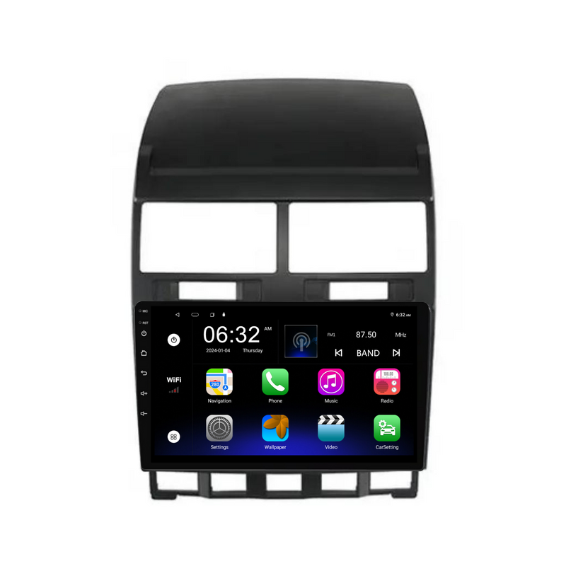 Load image into Gallery viewer, Volkswagen Touareg (2003-2010) Plug &amp; Play Head Unit Upgrade Kit: Car Radio with Wireless &amp; Wired Apple CarPlay &amp; Android Auto
