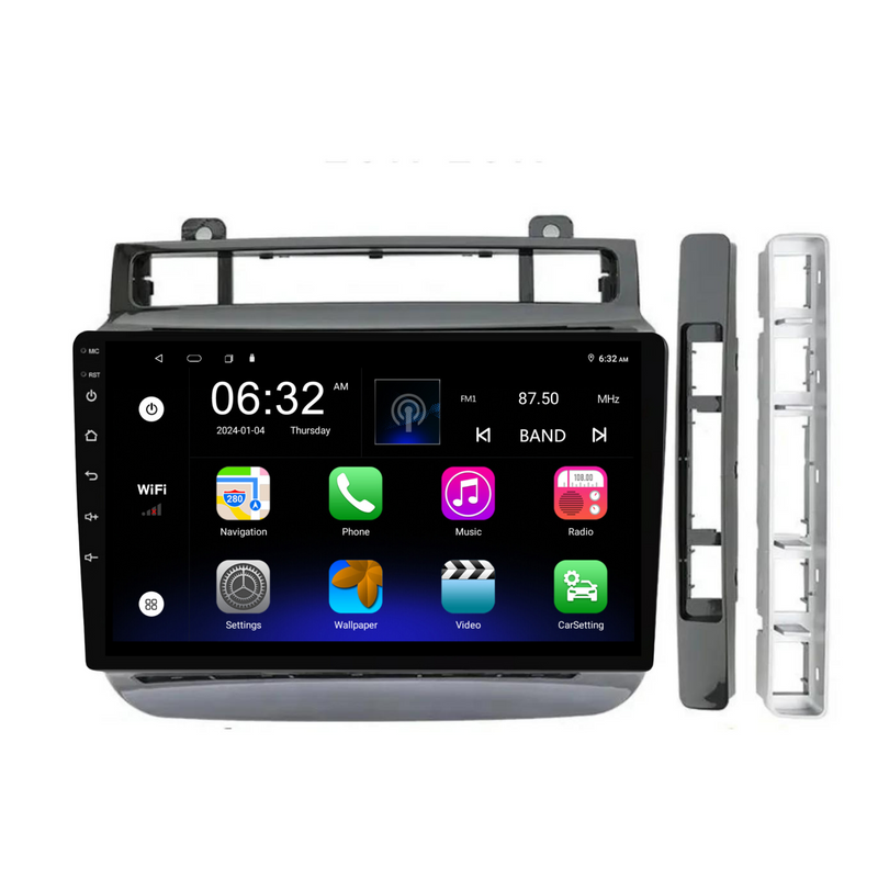 Load image into Gallery viewer, Volkswagen Touareg (2011-2017) Plug &amp; Play Head Unit Upgrade Kit: Car Radio with Wireless &amp; Wired Apple CarPlay &amp; Android Auto
