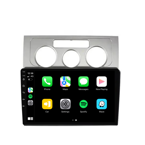 Volkswagen Touran (2004-2008) Plug & Play Head Unit Upgrade Kit: Car Radio with Wireless & Wired Apple CarPlay & Android Auto