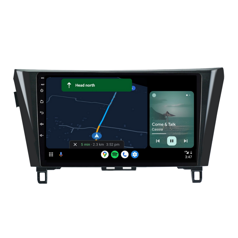 Load image into Gallery viewer, Nissan Qashqai / X-TRAIL (2014-2021) Plug &amp; Play Head Unit Upgrade Kit: Car Radio with Wireless &amp; Wired Apple CarPlay &amp; Android Auto
