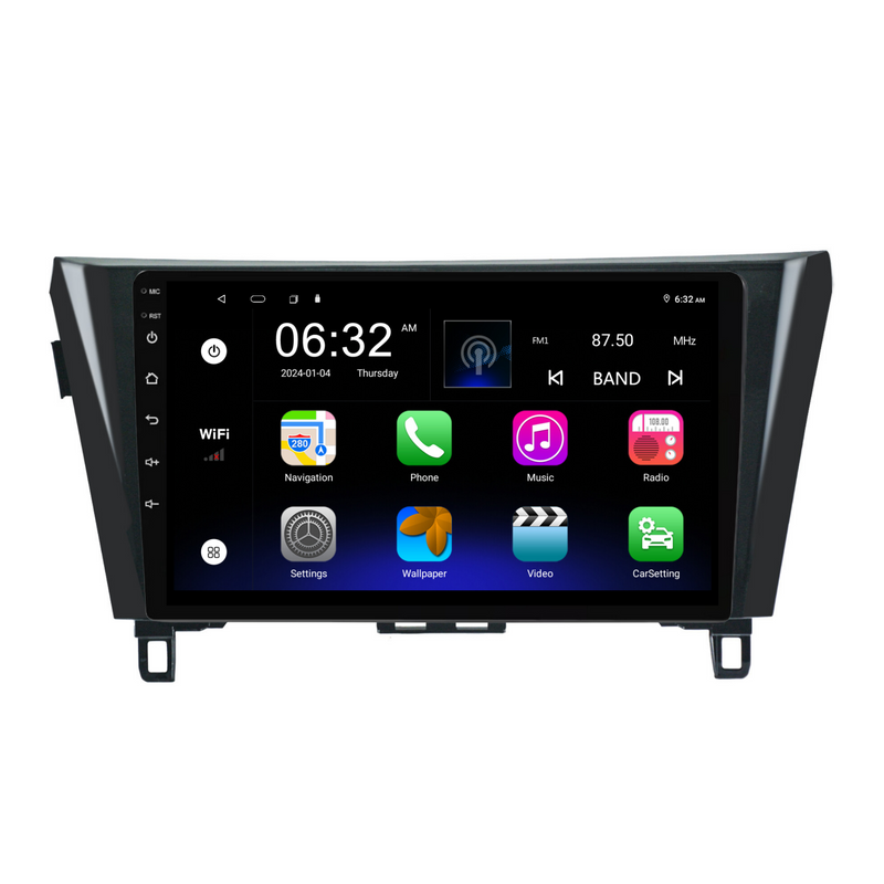 Load image into Gallery viewer, Nissan Qashqai / X-TRAIL (2014-2021) Plug &amp; Play Head Unit Upgrade Kit: Car Radio with Wireless &amp; Wired Apple CarPlay &amp; Android Auto
