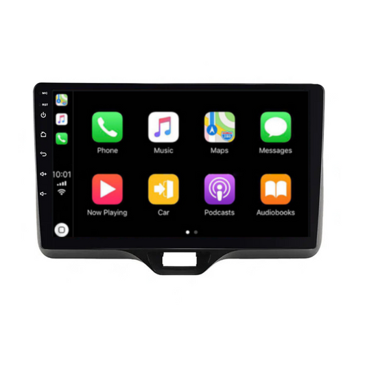 Toyota Yaris (2019-2023) - Plug & Play Head Unit Upgrade Kit: Car Radio with Wireless & Wired Apple CarPlay & Android Auto