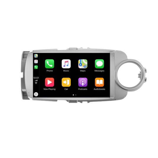 Toyota Yaris 2012-2017 Plug & Play Head Unit Kit with CarPlay & Android Auto