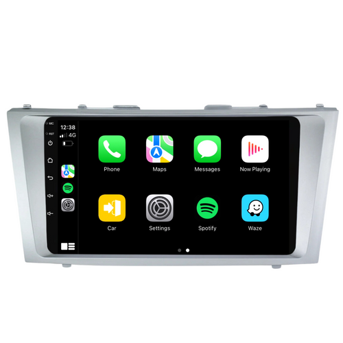 Toyota Camry / Aurion (2006-2011) Plug & Play Head Unit Upgrade Kit: Car Radio with Wireless & Wired Apple CarPlay & Android Auto