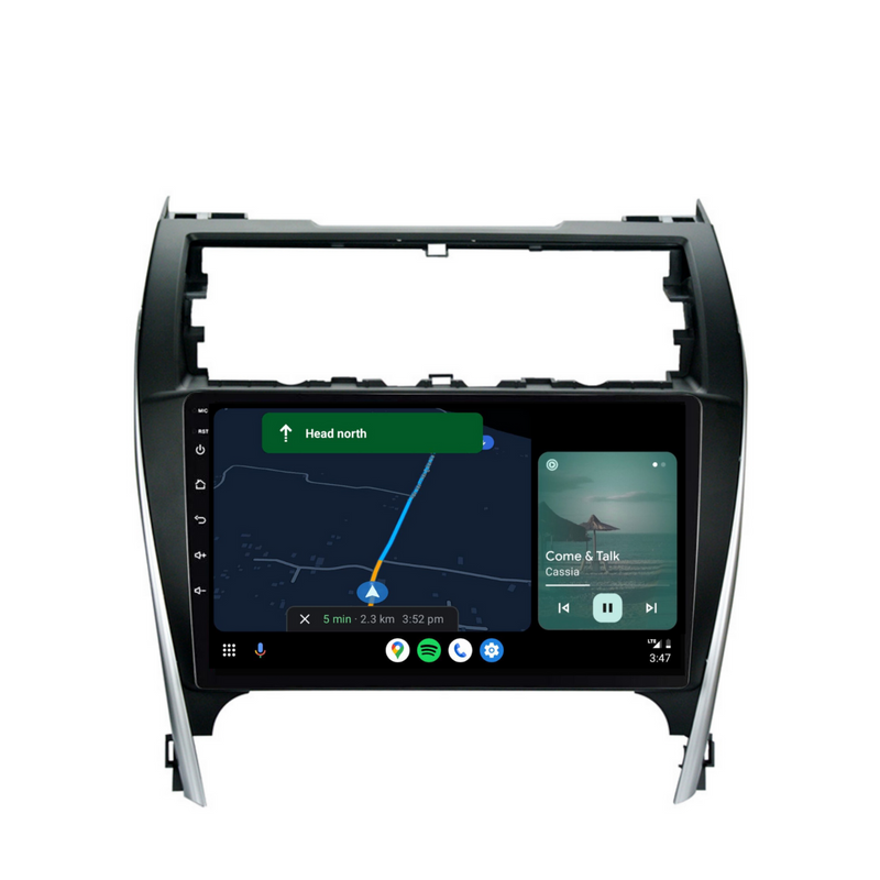 Load image into Gallery viewer, Toyota Camry (2012-2016) Plug &amp; Play Head Unit Upgrade Kit: Car Radio with Wireless &amp; Wired Apple CarPlay &amp; Android Auto
