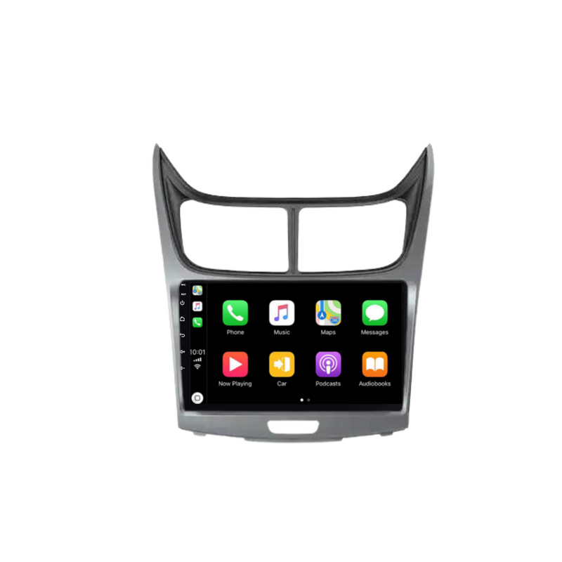 Load image into Gallery viewer, Chevrolet Sail (2010-2013) Plug &amp; Play Head Unit Upgrade Kit: Car Radio with Wireless &amp; Wired Apple CarPlay &amp; Android Auto
