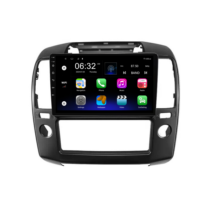 Load image into Gallery viewer, Nissan Navara / D40 (2006-2012) Plug &amp; Play Head Unit Upgrade Kit: Car Radio with Wireless &amp; Wired Apple CarPlay &amp; Android Auto
