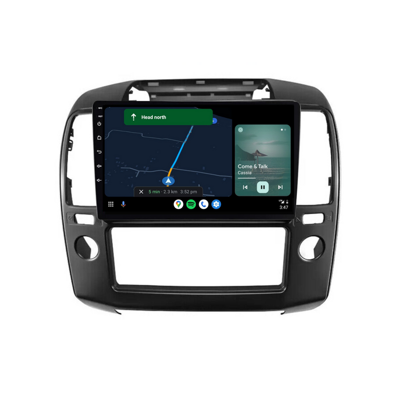 Load image into Gallery viewer, Nissan Navara / D40 (2006-2012) Plug &amp; Play Head Unit Upgrade Kit: Car Radio with Wireless &amp; Wired Apple CarPlay &amp; Android Auto
