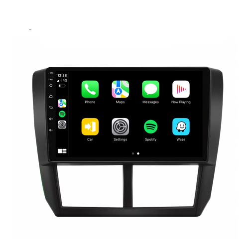 Subaru Forester/Impreza (2008-2012) Plug & Play Head Unit Upgrade Kit: Car Radio with Wireless & Wired Apple CarPlay & Android Auto