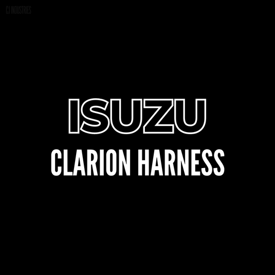 CLARION HARNESS for ISUZU D-MAX / M-UX (2012-2019)