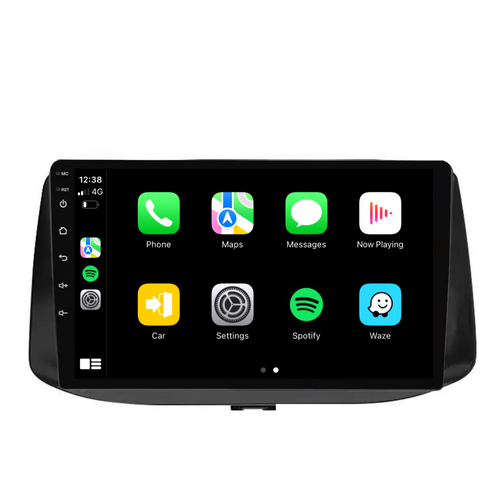 Hyundai i30 (2017-2022) Plug & Play Head Unit Upgrade Kit: Car Radio with Wireless & Wired Apple CarPlay & Android Auto