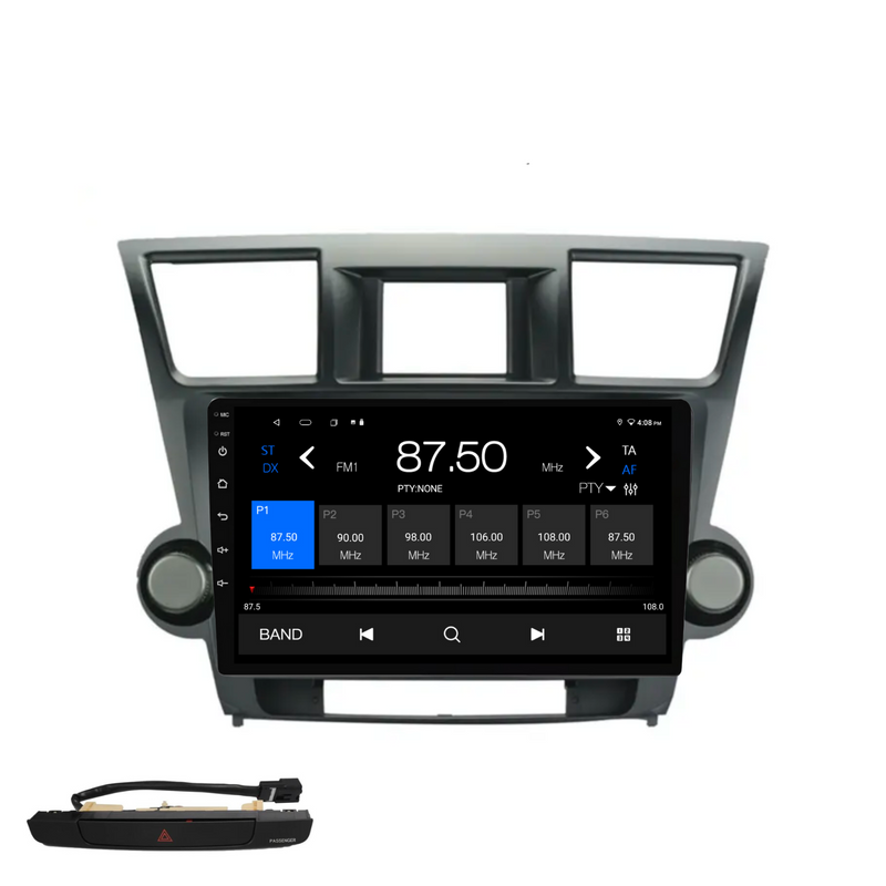 Load image into Gallery viewer, Toyota Kluger (2008-2014) Plug &amp; Play Head Unit Upgrade Kit: Car Radio with Wireless &amp; Wired Apple CarPlay &amp; Android Auto
