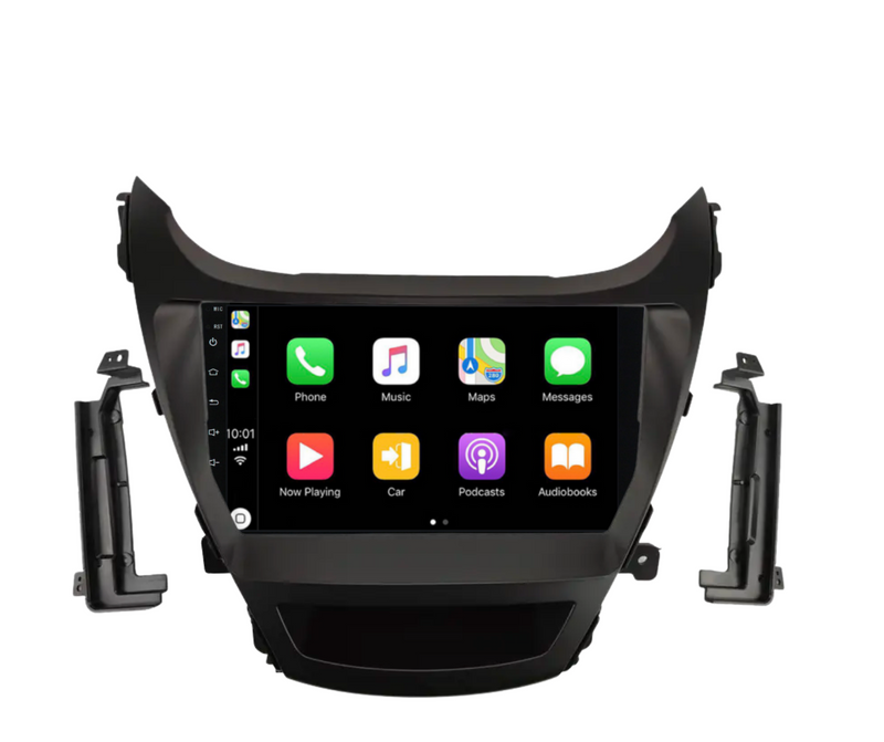 Load image into Gallery viewer, Hyundai Elantra (2014-2016) Plug &amp; Play Head Unit Upgrade Kit: Car Radio with Wireless &amp; Wired Apple CarPlay &amp; Android Auto
