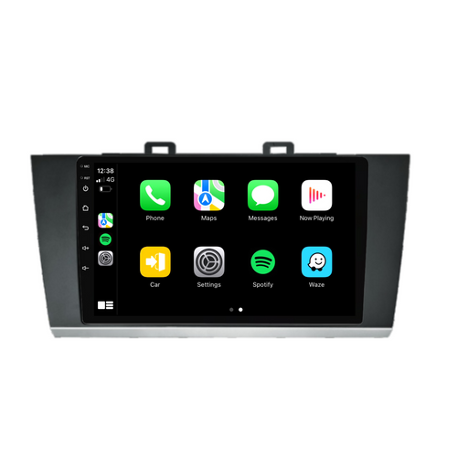 Subaru Legacy/Outback/Liberty (2015-2020) Plug & Play Head Unit Upgrade Kit: Car Radio with Wireless & Wired Apple CarPlay & Android Auto