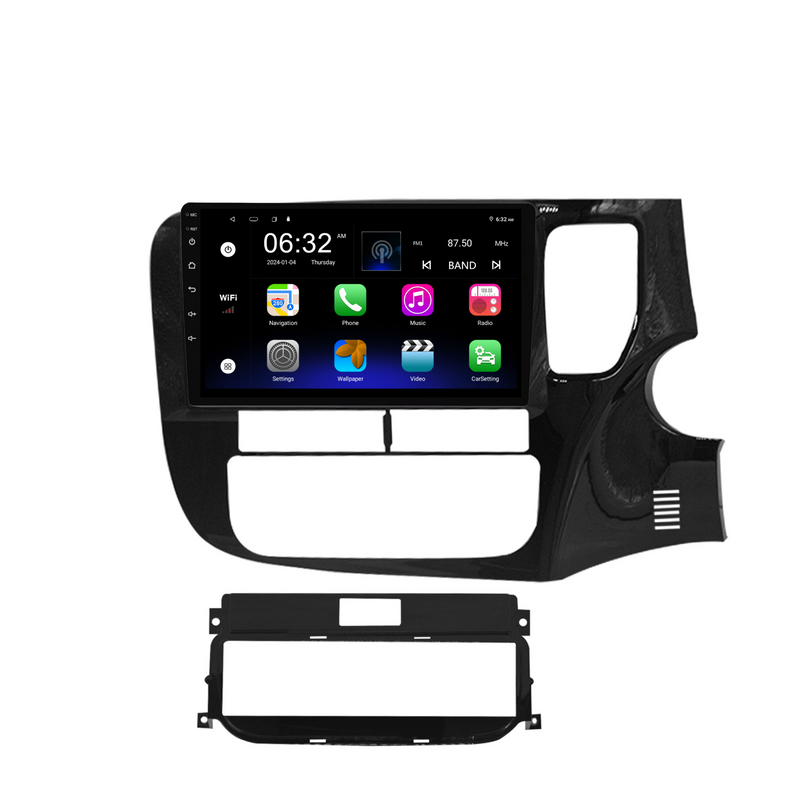 Load image into Gallery viewer, Mitsubishi Outlander (2012-2020) Plug &amp; Play Head Unit Upgrade Kit: Car Radio with Wireless &amp; Wired Apple CarPlay &amp; Android Auto
