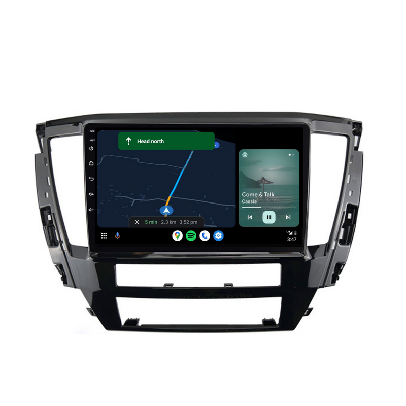 Load image into Gallery viewer, Mitsubishi Pajero Sport (2020-2024) Plug &amp; Play Head Unit Upgrade Kit: Car Radio with Wireless &amp; Wired Apple CarPlay &amp; Android Auto
