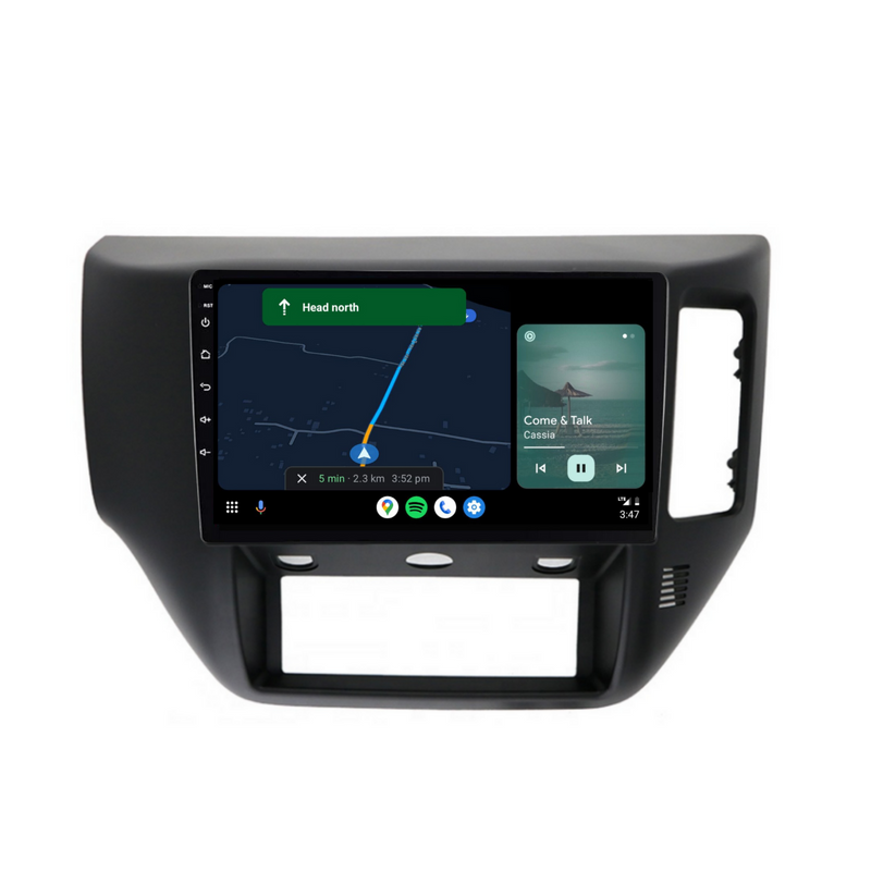 Load image into Gallery viewer, Nissan Patrol Black (2004-2015) Plug &amp; Play Head Unit Upgrade Kit: Car Radio with Wireless &amp; Wired Apple CarPlay &amp; Android Auto
