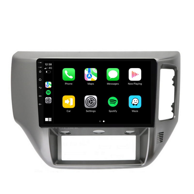 Load image into Gallery viewer, Nissan Patrol Gray (2004-2015) Plug &amp; Play Head Unit Upgrade Kit: Car Radio with Wireless &amp; Wired Apple CarPlay &amp; Android Auto
