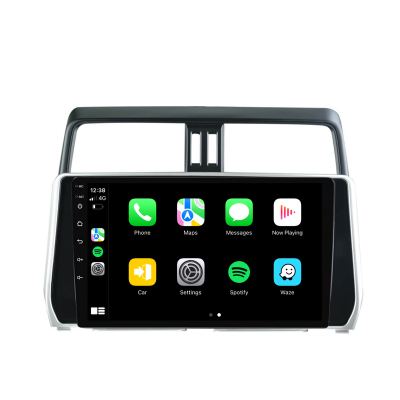 Load image into Gallery viewer, Toyota Prado (2018-2020) Plug &amp; Play Head Unit Upgrade Kit: Car Radio with Wireless &amp; Wired Apple CarPlay &amp; Android Auto
