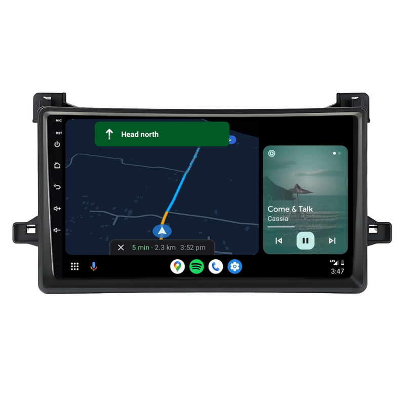 Load image into Gallery viewer, Toyota Prius (2016+) Plug &amp; Play Head Unit Upgrade Kit: Car Radio with Wireless &amp; Wired Apple CarPlay &amp; Android Auto
