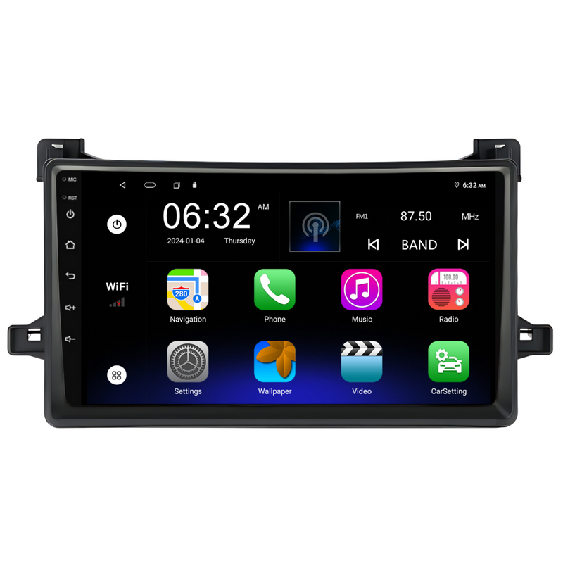 Load image into Gallery viewer, Toyota Prius (2016+) Plug &amp; Play Head Unit Upgrade Kit: Car Radio with Wireless &amp; Wired Apple CarPlay &amp; Android Auto
